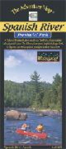 Spanish River Canoeing Map Chrismar Mapping Services, Inc