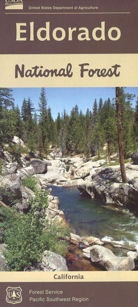 El Dorado National Forest Map United States Forest Service