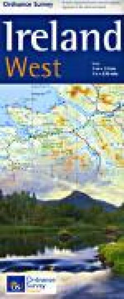 Ireland West Road Map Ordnance Survey (Ireland)