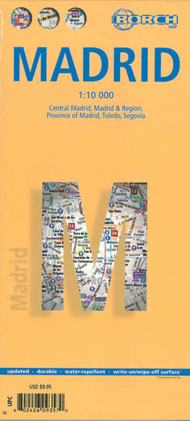 Madrid City Map Borch GmbH.