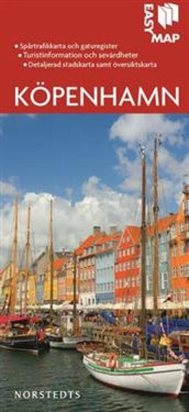 Kopenhamn Easy Map Norstedts