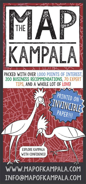 The Kampala Tourist Map Kigali Guides Ltd.