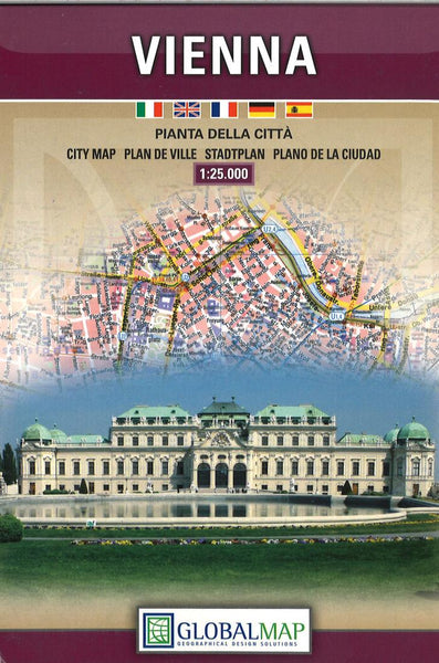 Vienna : pianta della citta : 1:20,000 = Wien Litografia Artistica Cartografica
