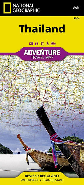 Thailand Adventure Map 3006 National Geographic Maps