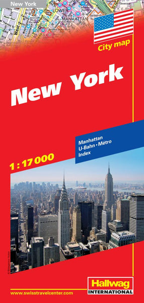 New York : city map Hallwag Kummerly Frey AG