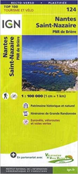 Sheet 124. Nantes - St.Nazaire Institut Geographique National