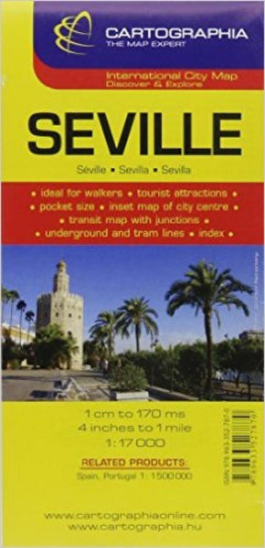 Seville City Map Cartographia