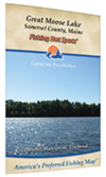 Great Moose Lake Fishing Map Fishing Hot Spots