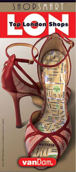 LON : top London shops : shopsmart VanDam Maps