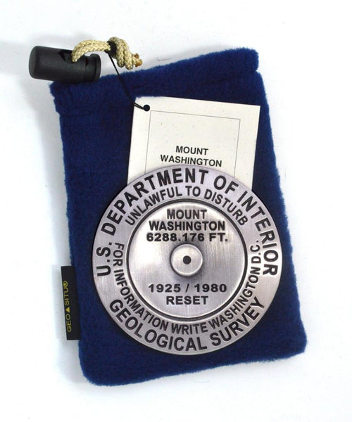 Mt. Washington, Mt. Washington Observatory, New Hampshire paperweight Geo-Situ