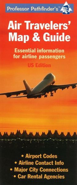Air travelers' map & guide : essential information for airline passengers : US edition Hedberg Maps
