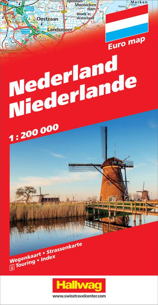 Nederland : Euro map = Niederlande Hallwag Kummerly Frey AG