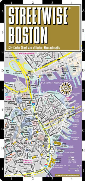 Streetwise Boston Map Streetwise Maps, Inc