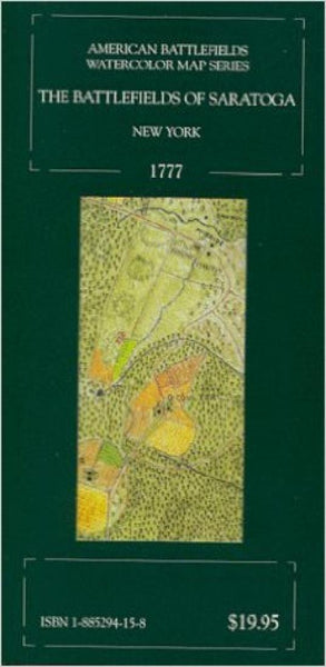 The battlefields of Saratoga : New York : 1777 McElfresh Map Co.