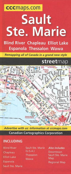 Sault Ste. Marie Map MapArt Publishing Corporation