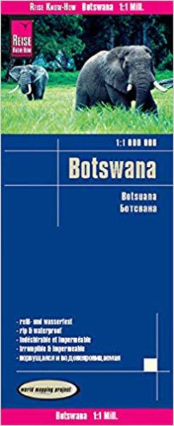 Botswana : 1:1 000 000 = Botsuana : 1:1 000 000 : 1:1 000 000 Reise Know-How Verlag