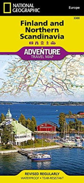 Finland and Northern Scandinavia Adventure Map 3300 National Geographic Maps