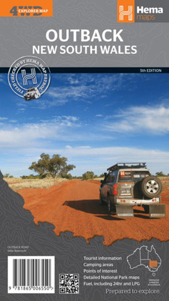 Outback New South Wales : 4wd explorer map Hema Maps