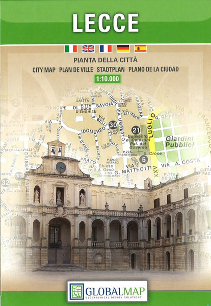 Lecce : pianta della citta Litografia Artistica Cartografica