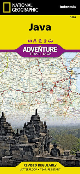 Java Adventure Map 3020 National Geographic Maps