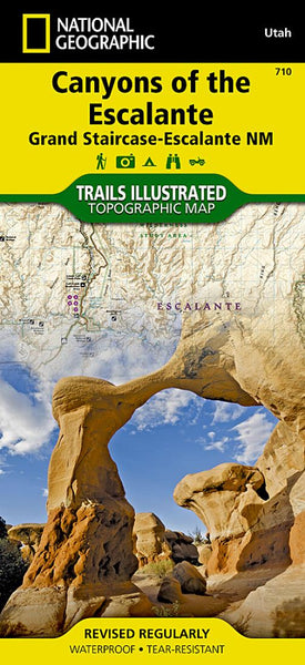 Canyons of the Escalante : Grand Staircase-Escalante, NM : Trails illustrated : topographic map National Geographic Maps