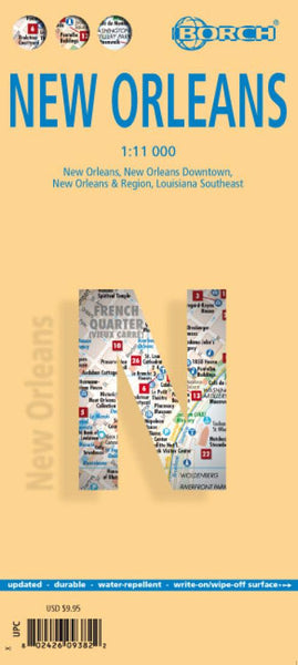 New Orleans City Map Borch GmbH.