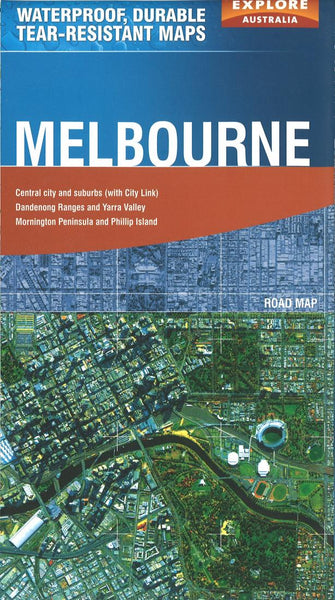 Melbourne City Map Explore Australia