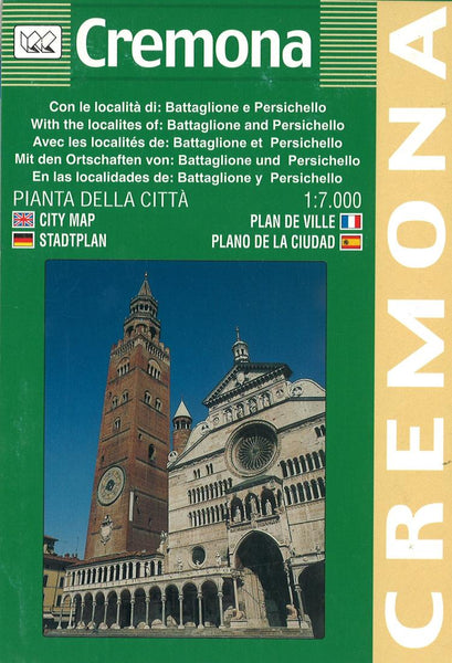Cremona : pianta della citta : 1:7,000 Litografia Artistica Cartografica