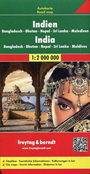 Indien : Bangladesch : Bhutan : Nepal : Sri Lanka : Malediven = India : Bangladesh : Bhutan : Nepal : Sri Lanka : Maldives Freytag & Berndt