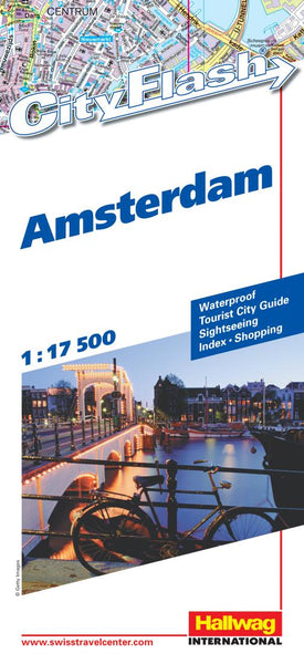 Amsterdam : CityFlash Map Hallwag Kummerly Frey AG