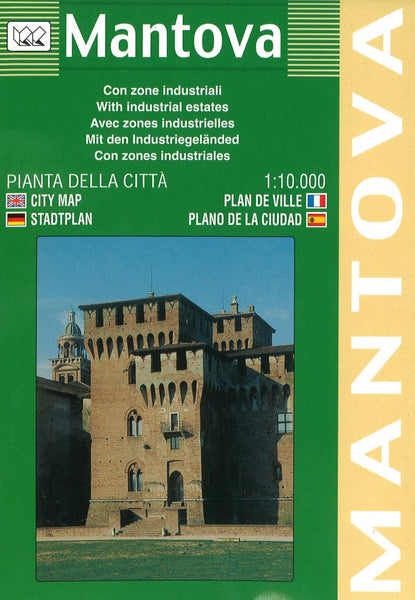 Mantova : pianta della citta : 1:10,000 Litografia Artistica Cartografica