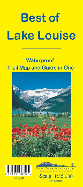 Best of Lake Louise Map Gem Trek