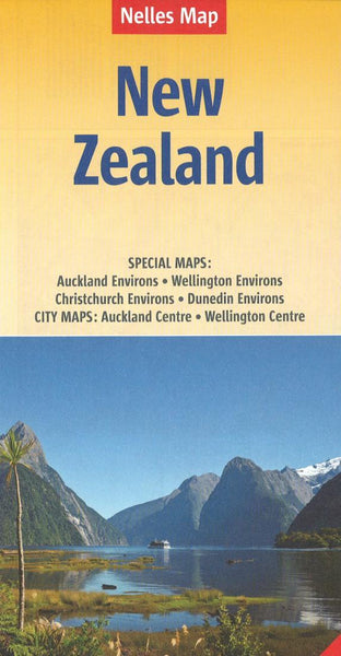 New Zealand Road Map Nelles Verlag GmbH