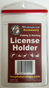 Fishing & Hunting License Holder by Kingfisher Maps, Inc.