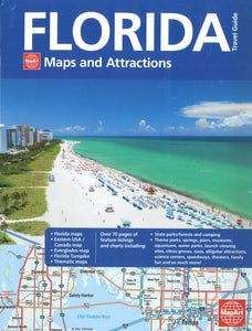 Florida Travel Guide Atlas : Maps and Attractions by Canadian Cartographics Corporation
