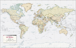 Antique World Map