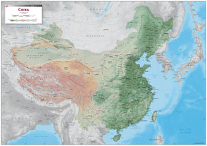 China Wall Map