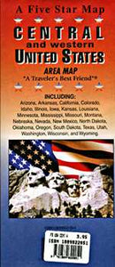 United States, Central and Western by Five Star Maps, Inc.