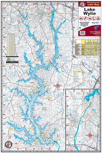 Lake Wyile Lake Map by Kingfisher Maps, Inc.