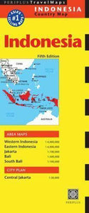 Indonesia Country Map by Periplus Editions