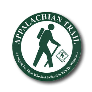 Appalachian Trail Hiker Decal by Appalachian Trail Conservancy