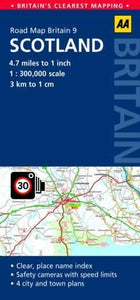 Great Britain Regional Road Map: Scotland by AA Publishing