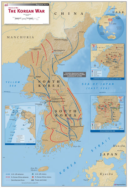 The Korean War Maps.com