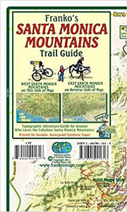 California Map, Santa Monica Mtns Trails by Frankos Maps Ltd.