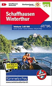 Schaffhausen - Winterthur : Switzerland Hiking Map #1 by Kummerly + Frey