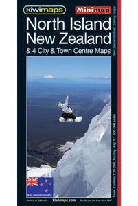 North Island, New Zealand, Minimap by Kiwi Maps