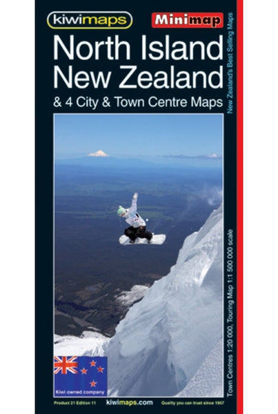 Cover of North Island, New Zealand, Minimap 