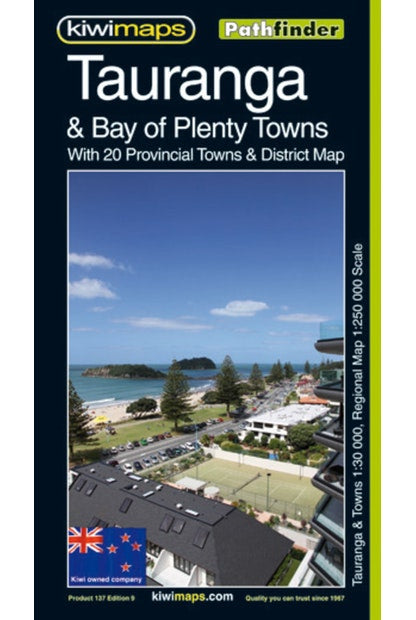 Cover of Tauranga and Bay of Plenty, New Zealand, Pathfinder Map 