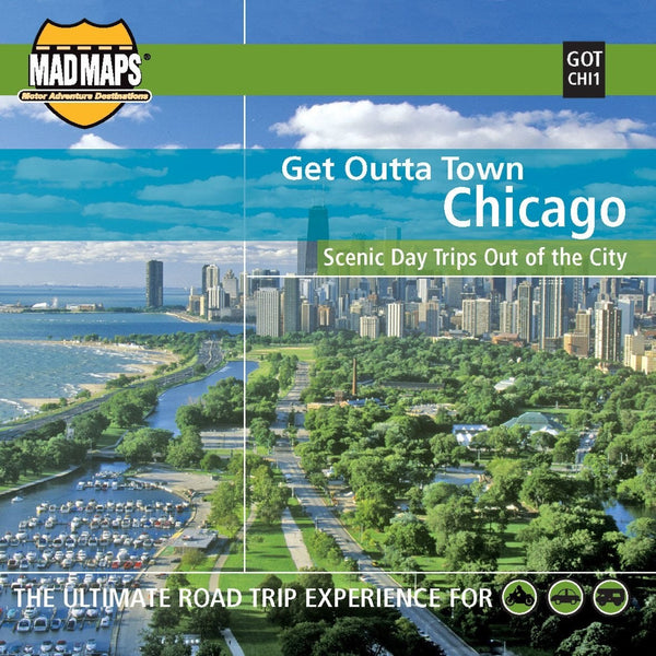 Chicago, Illinois, Get Outta Town by MAD Maps Eastview