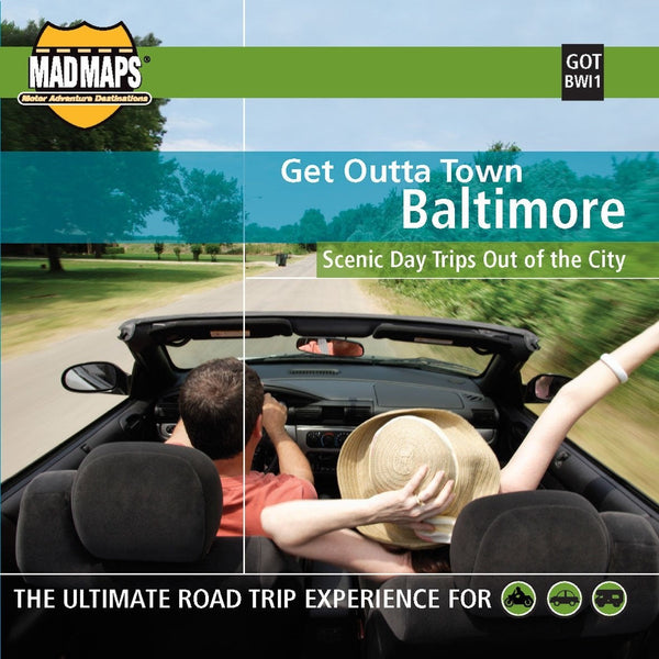 Baltimore, Maryland, Get Outta Town by MAD Maps Eastview